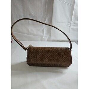 NWT Liz Claiborne Accessories 200 Brown Pursenality woven purse